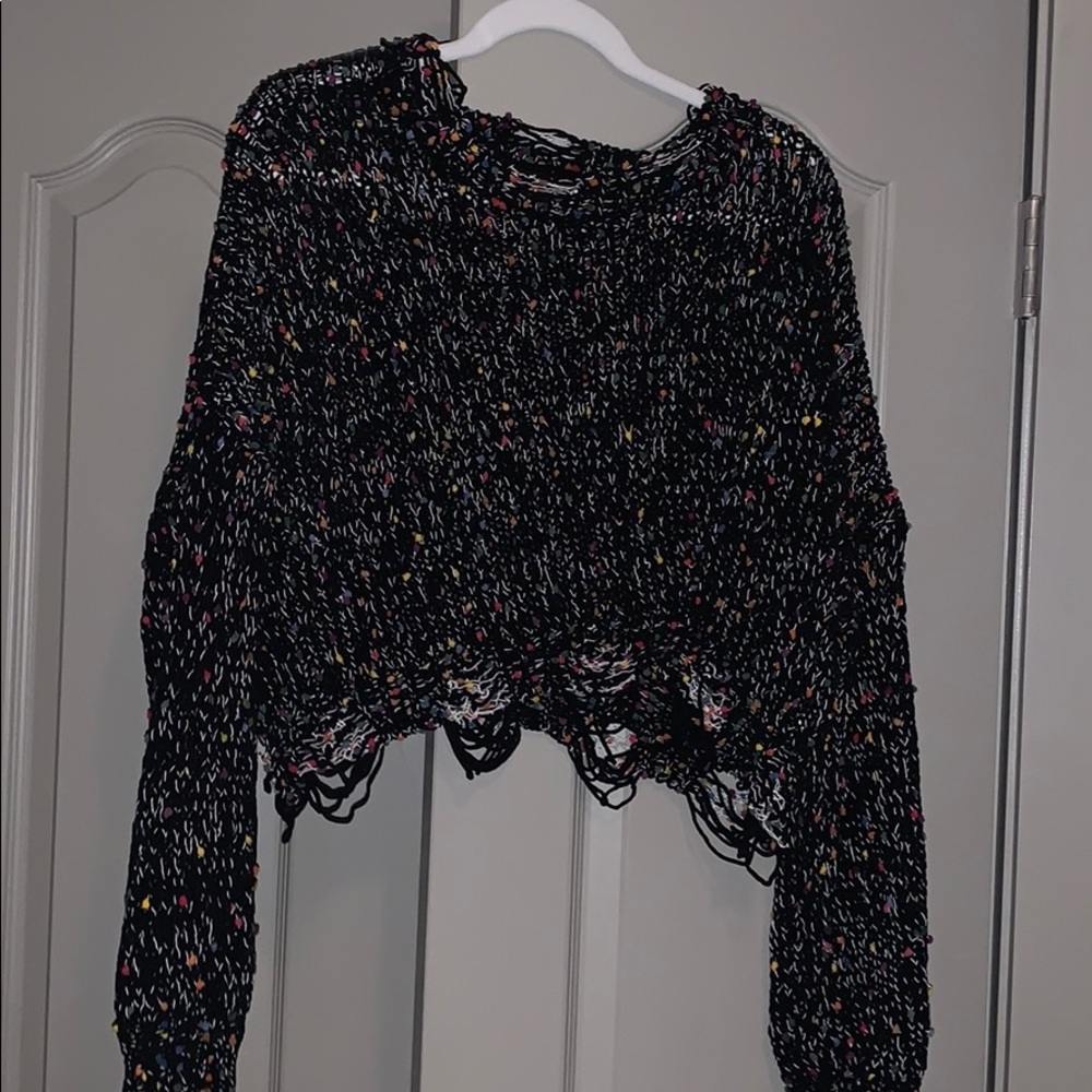 Wild Honey Fringe Sweater